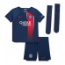 Paris Saint-Germain Lucas Hernandez #21 Barnkläder Hemma matchtröja till baby 2023-24 Kortärmad (+ Korta byxor) Billigt